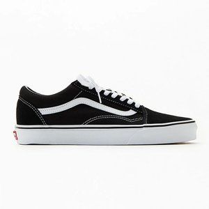 Vans Old Skool Black & White - Size 6.5 W